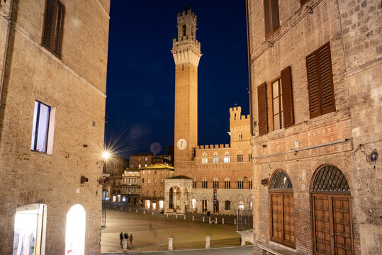 The beautiful Siena in Tuscany, Italy