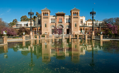 The wonders of Seville in Andalusia here at Plaza de las Americas