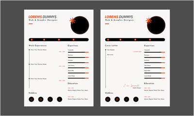 Resume CV. Clean, Modern and Professional Resume CV Templates.
