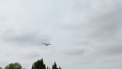Iberia Airplane Landing in Alicant