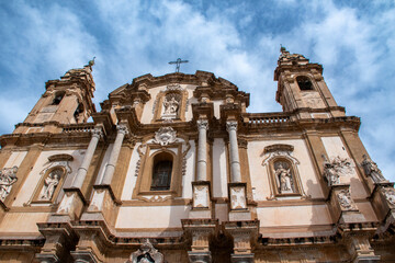 Fototapeta premium Basilica of San Domenica in Palermo