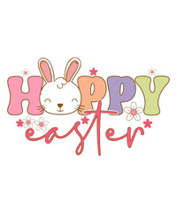 Happy Easter SVG T-Shirt Design Funny Easter SVG Designs