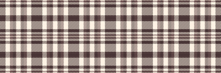 Fashionable pattern texture seamless, sample textile tartan fabric. Age background vector check plaid in old lace and dark colors.