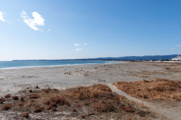 いわき市岩間海岸の景色