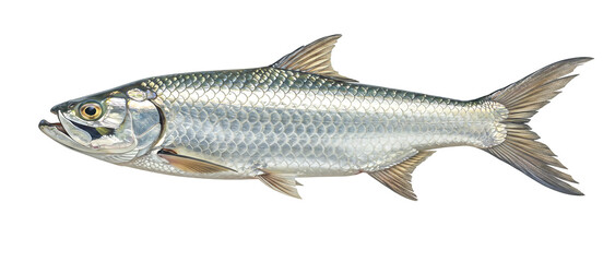 Fototapeta premium Tarpon Fish Illustration