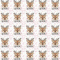 set of funny cartoon animals