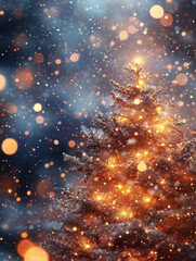 Obraz premium Starry sky with sun and clouds, abstract space background with glowing stars and cosmic elements