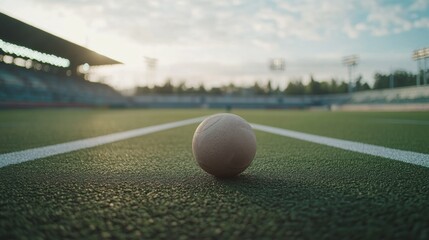 College stadium with athletes practicing shot put technique. Featuring precision and power