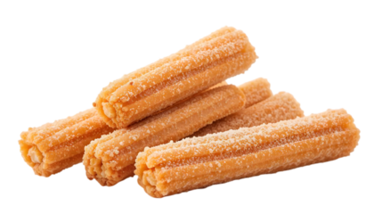 Churros isolated on transparent background 

