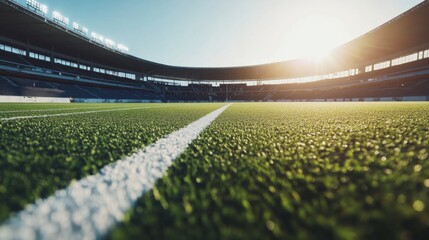 College stadium with athletes practicing throwing discus. Featuring skill and precision
