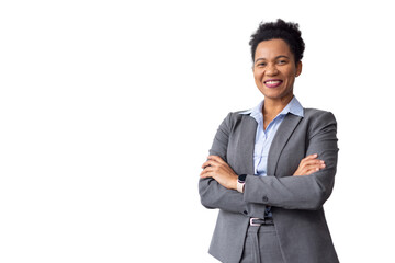 Ambitious African American entrepreneur driving success