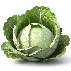 Obraz premium head of cabbage