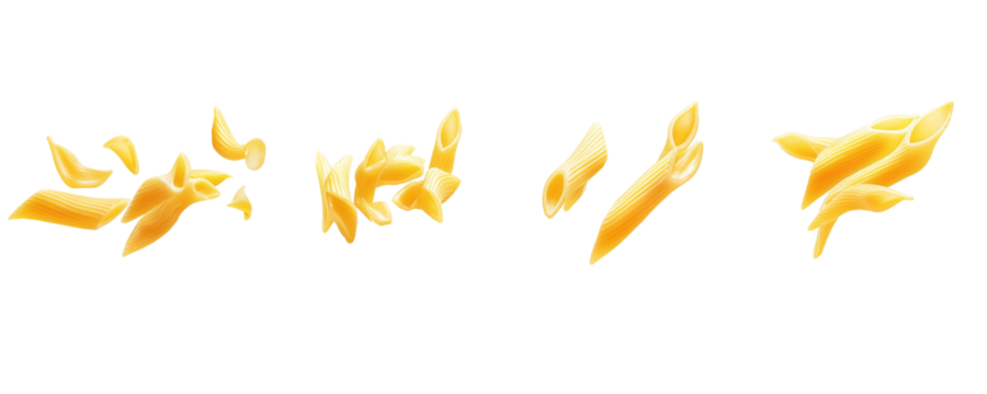 POLA PASTA Sounds like Italian pasta penne on a transparent background PNG - Powered by Adobe