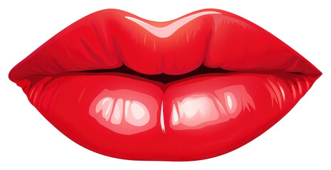 PNG Imprint kiss lip lips illustration cosmetics.