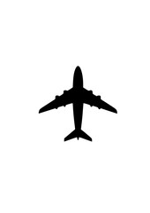 airplane isolated