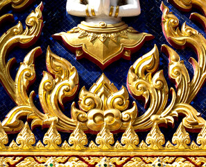 detalle ornamental dorado