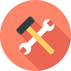 options flat web icon concept