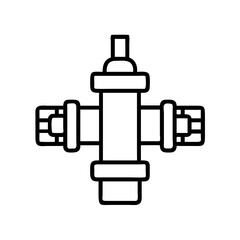 blowout preventer bop icon, blowout preventer bop line art - simple line art of blowout preventer bop, perfect for blowout preventer bop logos and icons