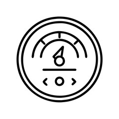 smart meter icon, smart meter line art - simple line art of smart meter, perfect for smart meter logos and icons