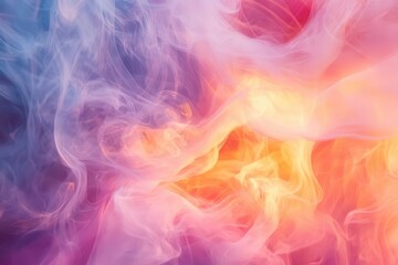 Obraz premium ethereal smoke wisps creating translucent layers mystical particle effects with dramatic lighting artistic photography overlay