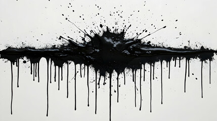 black ink splat