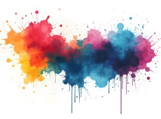 Fototapeta premium Abstract Spray Paint Fashion Campaign Art
