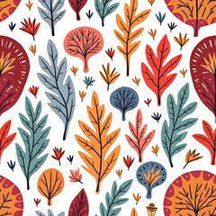 Organic Pattern Background - Abstract Art