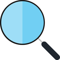 search flat web icon concept
