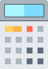 accounting flat web icon concept
