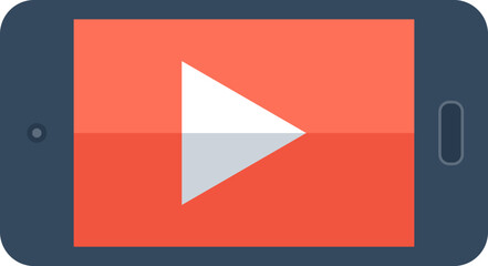 movies flat web icon concept