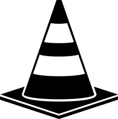 under construction flat web icon concept