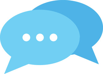 communication flat web icon concept