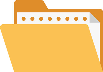 files flat web icon concept