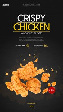 Food Delivery: Crispy Chicken