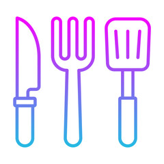 Kitchen utensils Icon