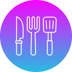 Kitchen utensils Icon