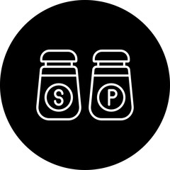 Salt and pepper Icon