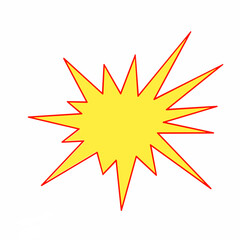 vector illustration of a sun