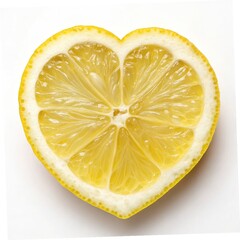 Heart Shaped Lemon: Vitamin C, Citrus Fruit, Healthy Food