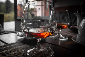 glass of cognac