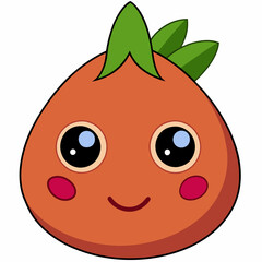 Fototapeta premium funny cartoon fruit