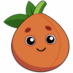 Fototapeta premium funny cartoon fruit