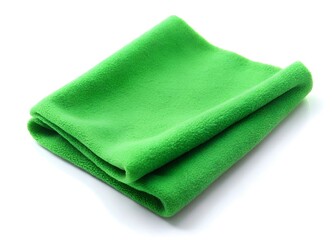 fleece fabric isolated on a white background