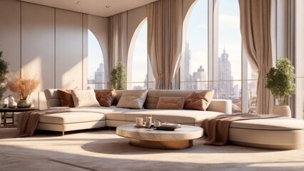 Photorealistic Modern Interior Design