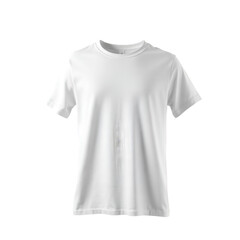 Naklejka premium Classic White Tee, Basic Apparel, Everyday Fashion