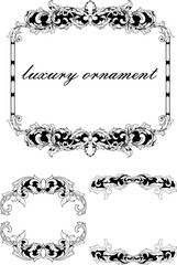 set of decorative frames