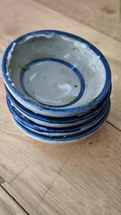 Ceramic cups for Thai desserts