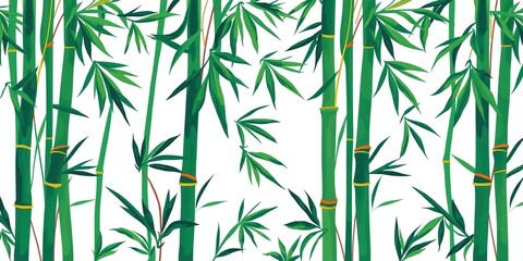 Bamboo Beauty: Intricate Native Thai Patterns in Vibrant Hues