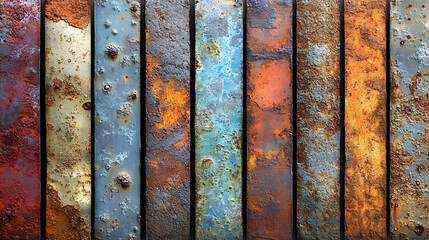 rusty metal background