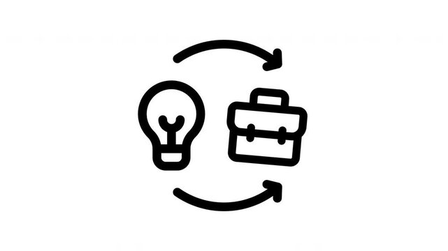 implementation animated icon